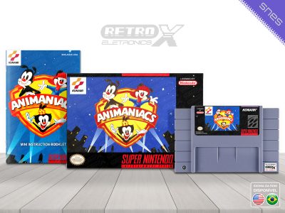 Animaniacs ANCE Super Nintendo Completo