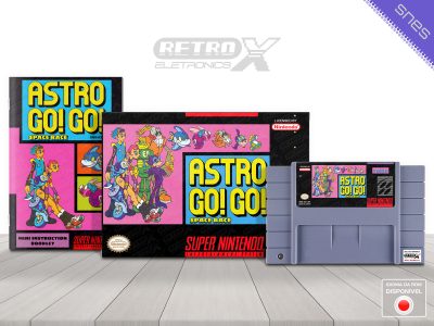 Astro Go! Go A3 Super Nintendo Completo x