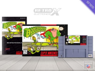 Boogerman AB4E Super Nintendo Completo