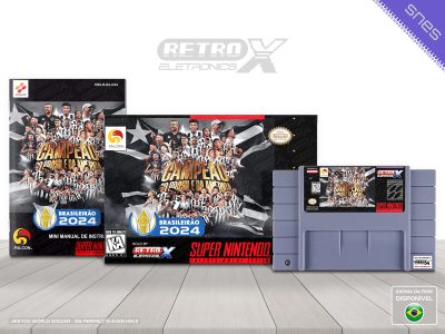Brasileirão 2024 BOTAFOGO BJ2024 Super Nintendo Completo - ISS Jikkyou World Soccer Perfect Eleven hack