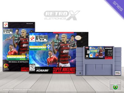 Brasileirão Jikkyou 2022 BJ22 Super Nintendo Completo - iss hack