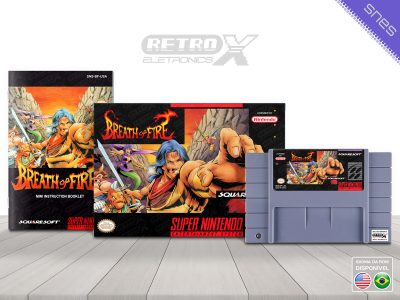 Breath of Fire 1 BF Super Nintendo Completo