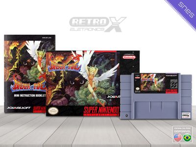 Breath of Fire 1 GBA CUSTOM Super Nintendo Completo