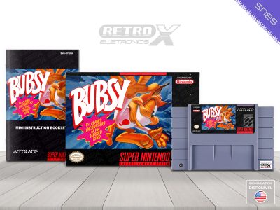 Bubsy 1 UY Super Nintendo Completo