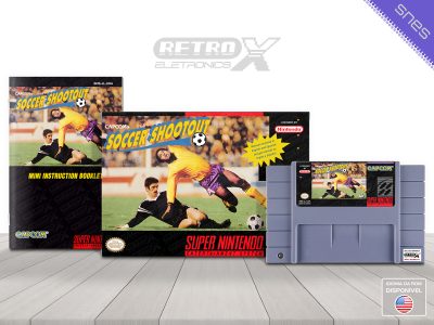 Capcom's Soccer Shootout JL Super Nintendo Completo