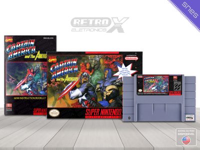 Captain America and the Avangers 6A Super Nintendo Completo