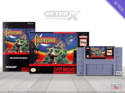 Castlevania 1 NES TO SNES Super Nintendo Completo - port