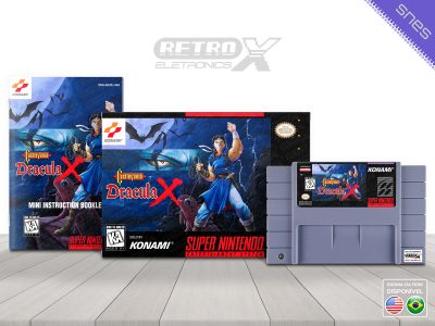 Castlevania Dracula X ADZE Super Nintendo