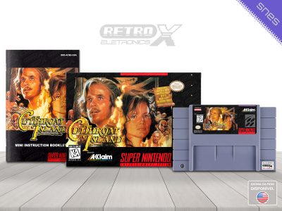 Cutthroat Island AC8E Super Nintendo Completo
