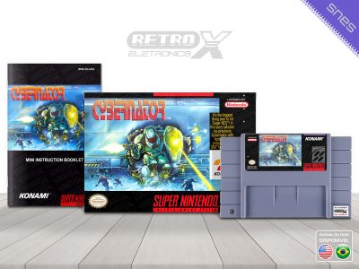 Cybernator AV Super Nintendo Completo