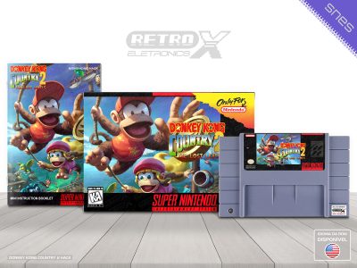 Donkey Kong Country 2 The Lost Levels HACK Super Nintendo Completo - hack