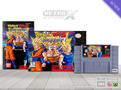 Dragon Ball Z Hyper Dimension AZIE Super Nintendo Completo - chip especial