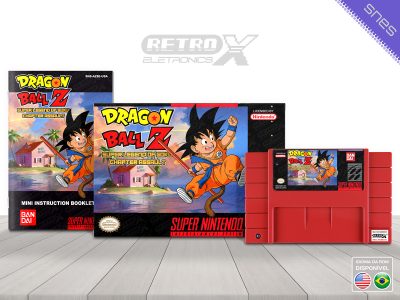 Dragon Ball Z Super Legend of Goku Chapter Assault AZ5E Super Nintendo Completo Cartucho Vermelho