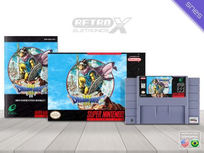 Dragon Quest 3 AQ3J DQ Super Nintendo Completo