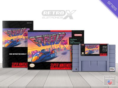 F-Zero 1 FZ Super Nintendo Completo
