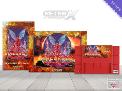 Firebrand Red Blaze Collection Especial Super Nintendo Caixa Completo - especial caquinhos 3d Cartucho Vermelho