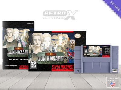 Front Mission Gun Hazard AZGE Super Nintendo Completo