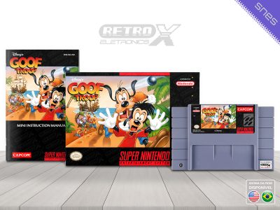 Goof Troop G6 Super Nintendo Completo