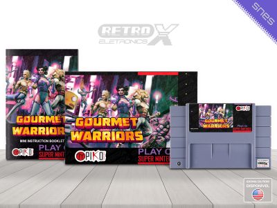 Gourmet Warriors PIKO Super Nintendo Completo