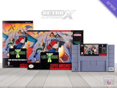 Jim Power the Lost Dimension 3D 6J Super Nintendo Completo