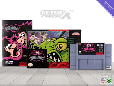 Joe & Mac JT Super Nintendo Completo