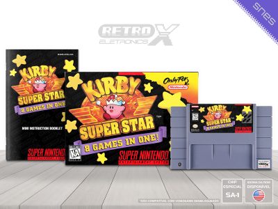 Kirby Super Star AFKE Super Nintendo Completo - chip especial