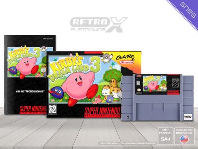 Kirby's Dream Land 3 AFJE Super Nintendo Completo - chip especial