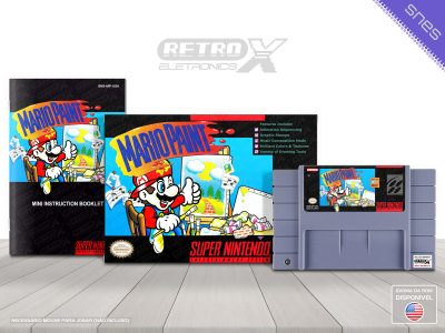 Mario Paint MP Super Nintendo Completo x