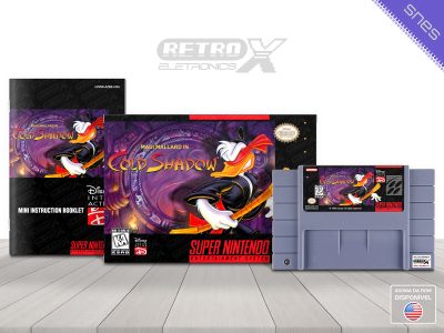 Maui Mallard in Cold Shadow AZBE Super Nintendo Completo