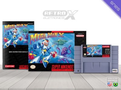 Mega Man X1 RX Super Nintendo Completo