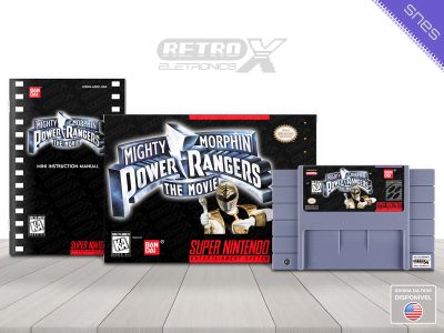 Mighty Morphin Power Rangers The Movie A2RE Super Nintendo Completo
