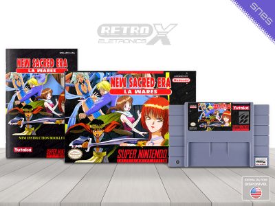 New Sacred Era La Wares A8YE Super Nintendo Completo