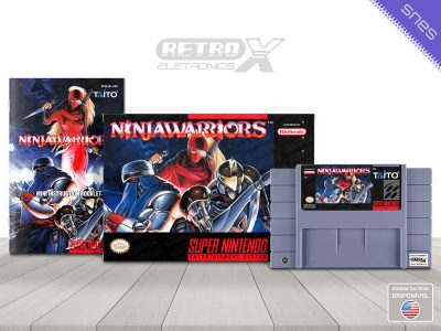 Ninja Warriors NI Super Nintendo Completo
