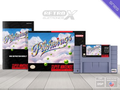 Pilotwings PW Super Nintendo Completo - chip especial