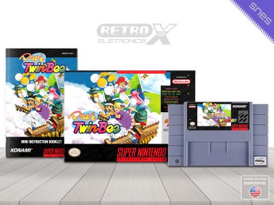 Pop'n TwinBee PT Super Nintendo Completo