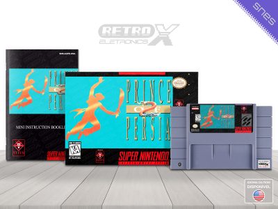 Prince of Persia 2 AUPE Super Nintendo Completo