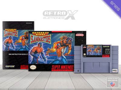 Saturday Night Slam Masters ZW Super Nintendo Completo