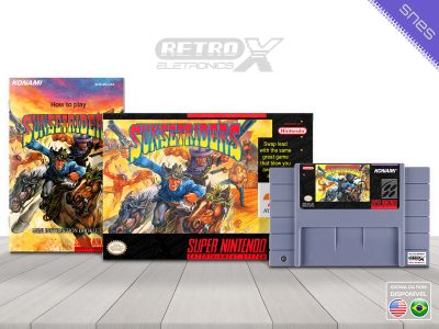 Sunset Riders 6S Super Nintendo Completo