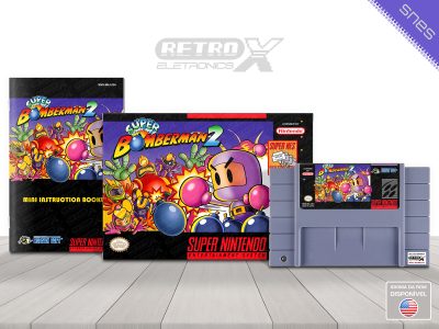 Super Bomberman 2 M4 Super Nintendo Completo