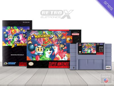 Super Bomberman 3 AS6E Super Nintendo Completo