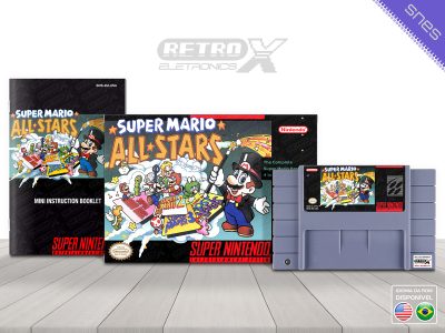 Super Mario All-Stars M4 Super Nintendo Completo