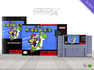 Super Mario World 1 MW Super Nintendo Completo