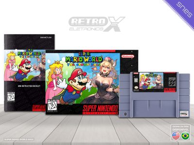 Super Mario World The Crown Tale MCT Super Nintendo Completo - hack