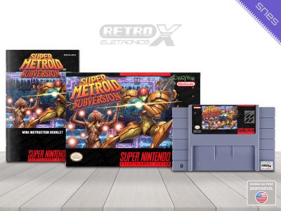 Super Metroid Subversion HACK Super Nintendo Completo - hack