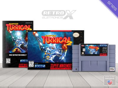 Super Turrican 2 A2T Super Nintendo Completo