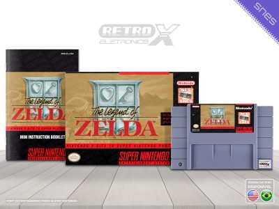 The Legend of Zelda 1 NES TO SNES Super Nintendo Completo - port