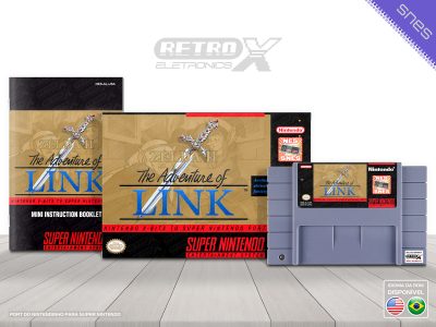 The Legend of Zelda 2 NES TO SNES Super Nintendo Completo - port