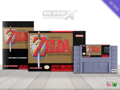 The Legend of Zelda A Link to the Past PLAYTRONIC Super Nintendo Completo