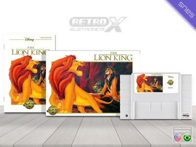 The Lion King The ALKE iam8bit Super Nintendo Completo Cartucho Branco