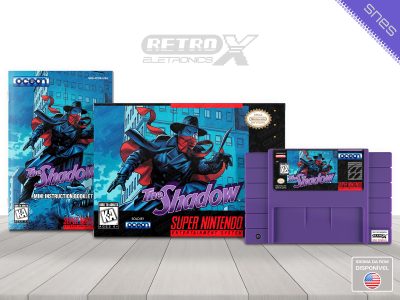 The Shadow ATOE Super Nintendo Completo - cartucho roxo